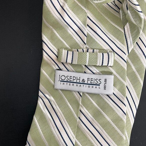 Lot of 3 Men's Neck Ties Madison, Joseph and Feiss, Arrow Silk MultiColor - Picture 9 of 9